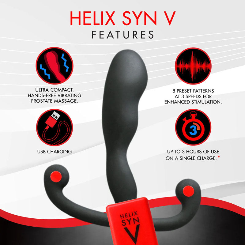 Aneros Helix Syn V Vibrating Prostate Massager > Anal Range > Prostate Plugs - Tophatter Daily Deals
