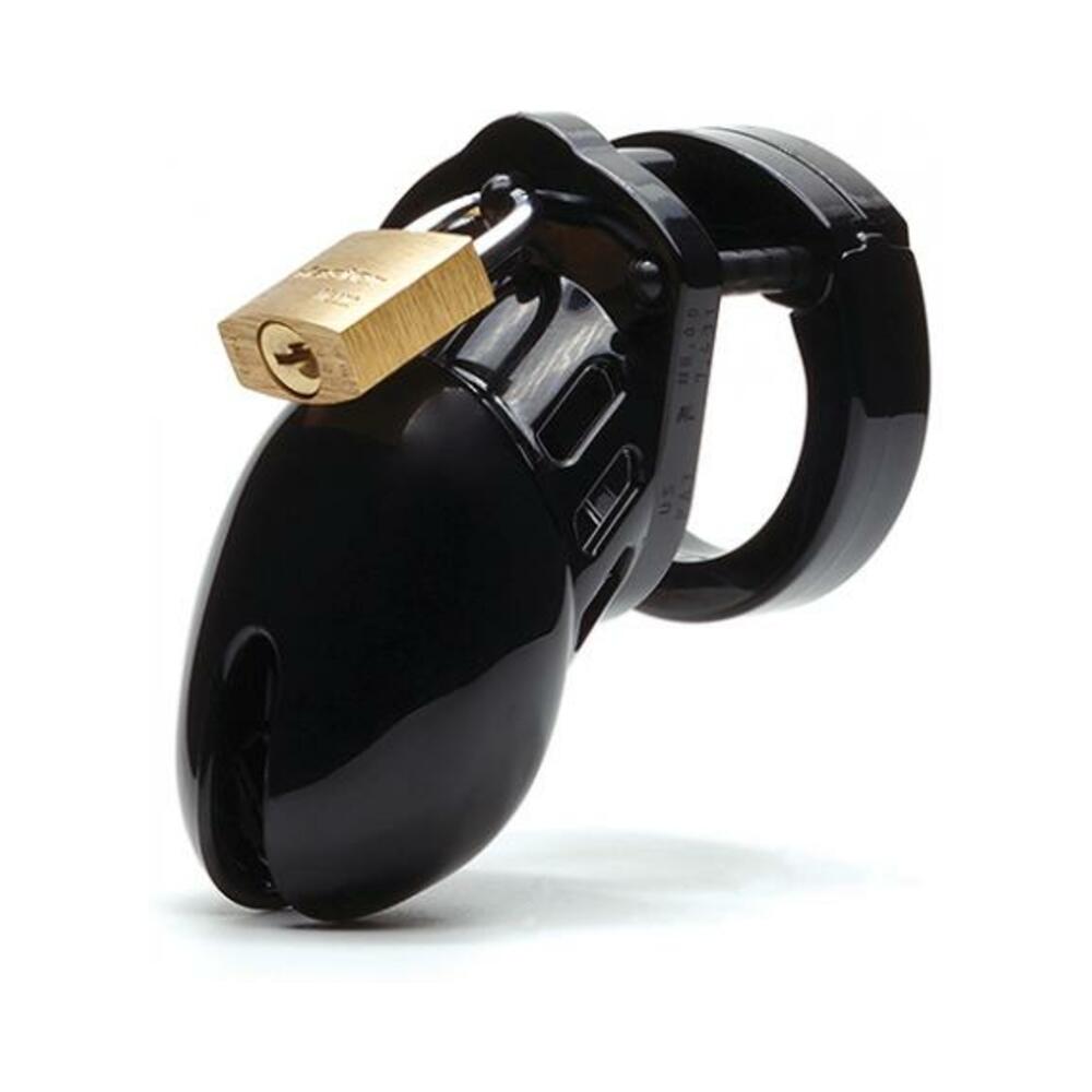 Cb-6000 2 1/2" Cock Cage & Lock Set - Black - Tophatter Daily Deals
