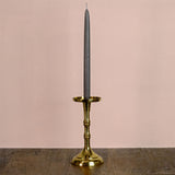 Gold Metal Dinner Candlestick | Pillar Candle Holder Aluminium Candlestick 20cm Candlestick - Tophatter Daily Deals