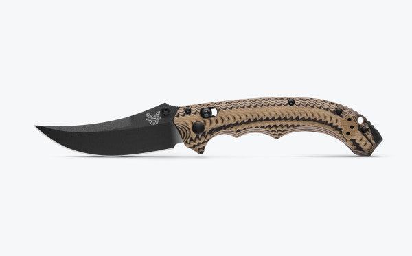 Benchmade Mini Bedlam - Black/Coyote/OD G10 Handle - CPM-S90V Blade - 865BK-01 Knives - Tophatter Daily Deals