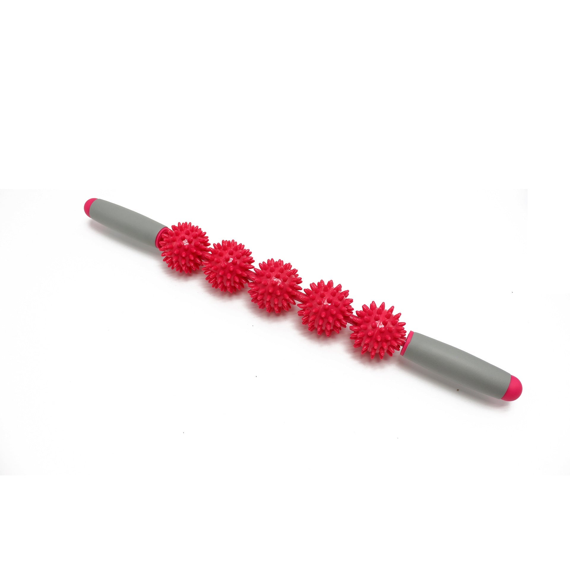 Anti Cellulite Massager Stick Anti-Cellulite Trigger Point Stick Body Foot Face Leg Slimming Massage Muscle Roller Five rounds red 0 - Tophatter Daily Deals