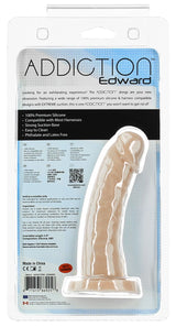 Addiction Edward 6" Silicone Dildo in Ivory Realistic Dildo - Tophatter Daily Deals