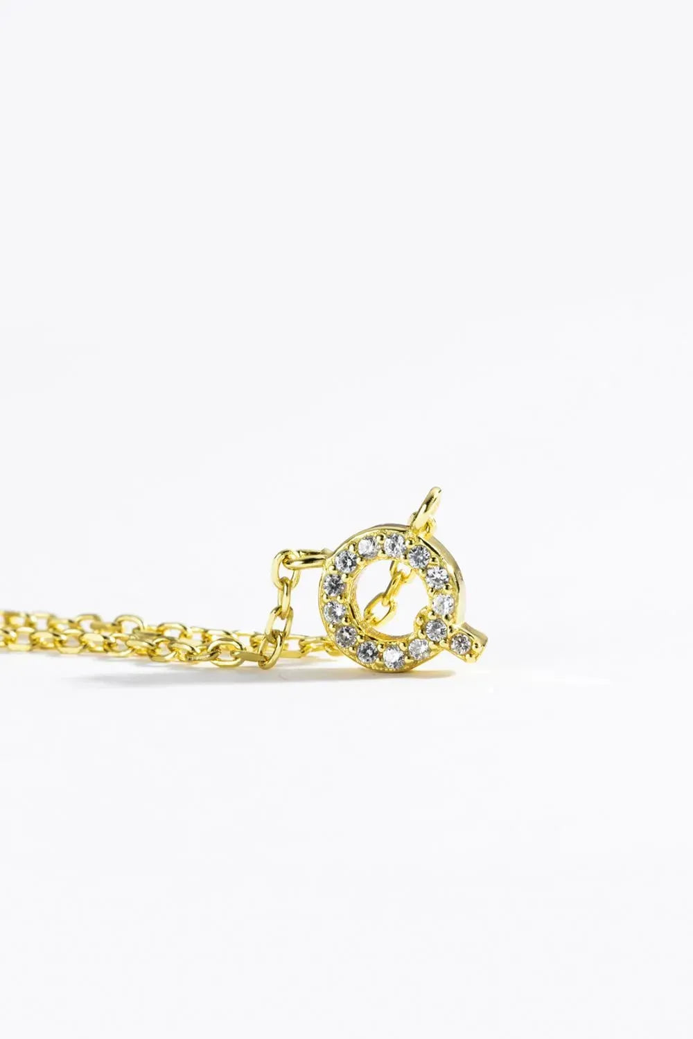 Q To U Zircon 925 Sterling Silver Necklace Necklaces - Tophatter Daily Deals