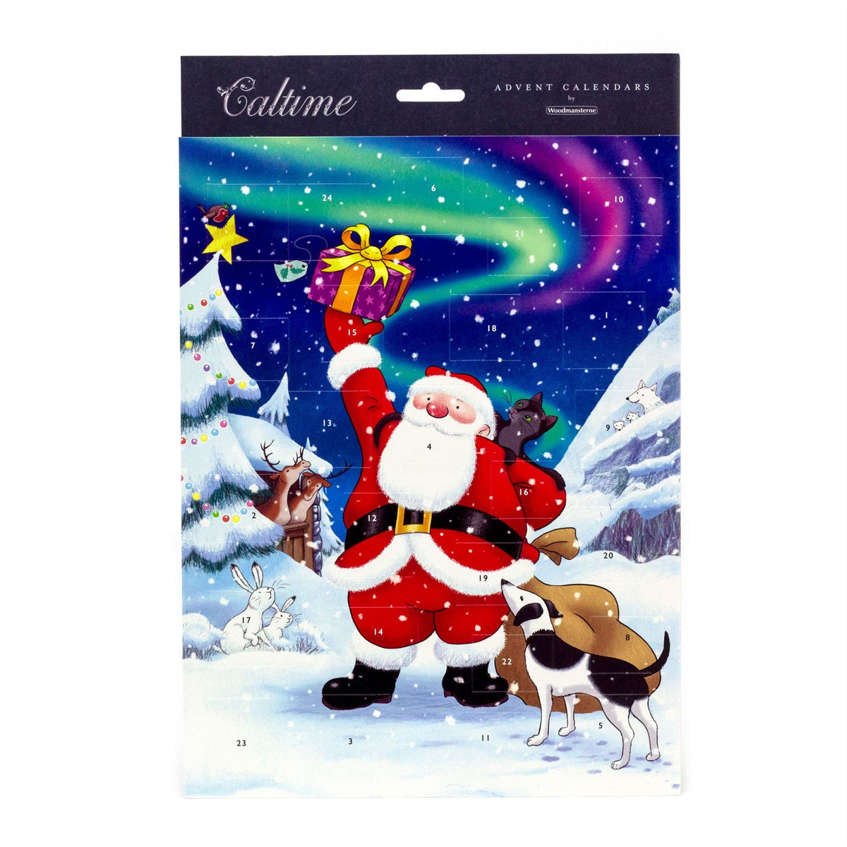 Father Christmas Advent Calendar | Santa Christmas Advent Calendar - 32.5x24.5cm Advent Calendar - Tophatter Daily Deals