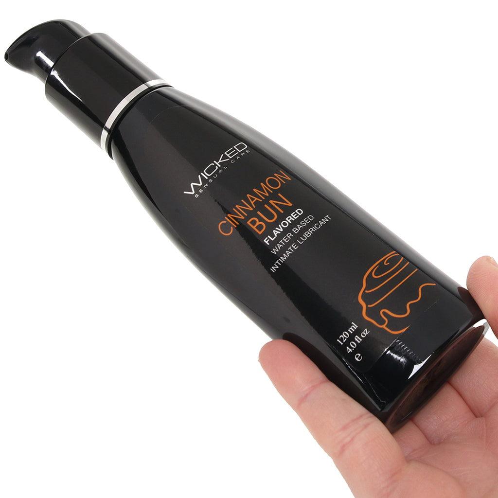 Aqua Flavored Lube 4oz/120ml in Cinnamon Bun Lubes and Lotions > Flavored Sex Lubes - Tophatter Daily Deals