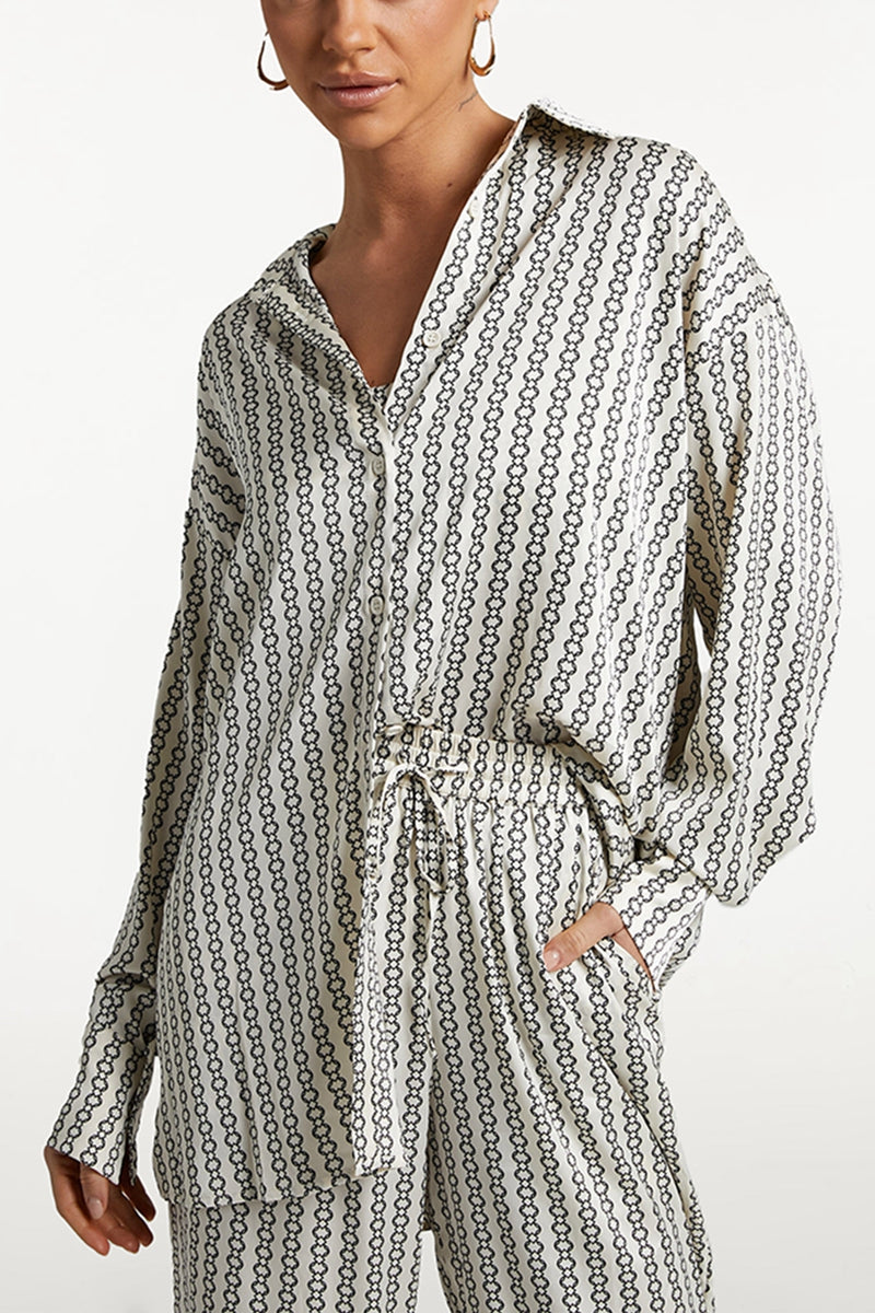 Button Down Long Shirt White Blouses & Shirts - Tophatter Daily Deals