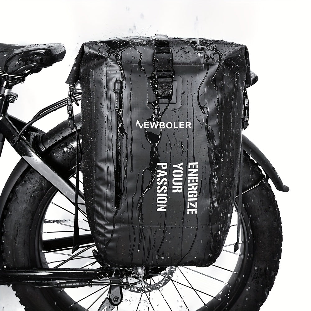 Bicycle Waterproof Rear Pannier Bag Sports & Fitness > Bikes & Accessories > Bicycle Bags - Tophatter Daily Deals