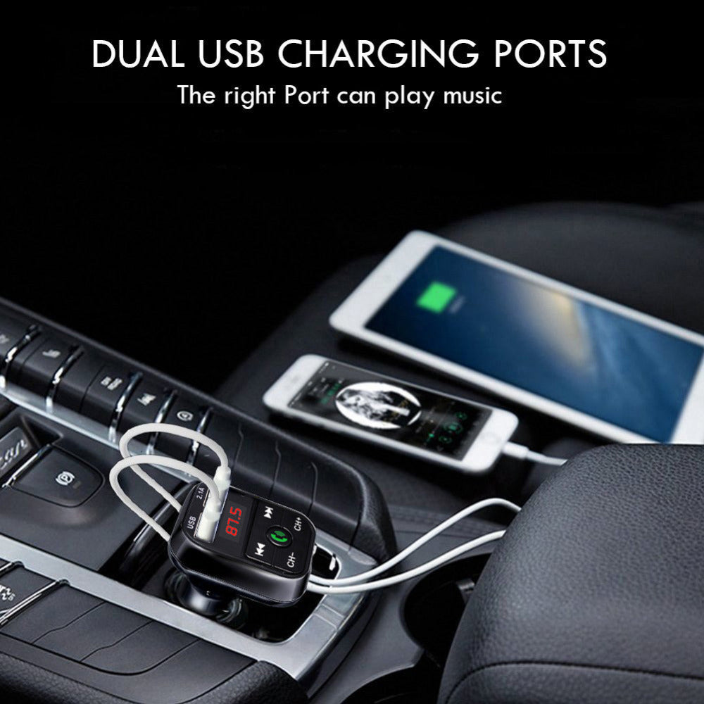B2 car MP3 Bluetooth hands-free 0 - Tophatter Daily Deals