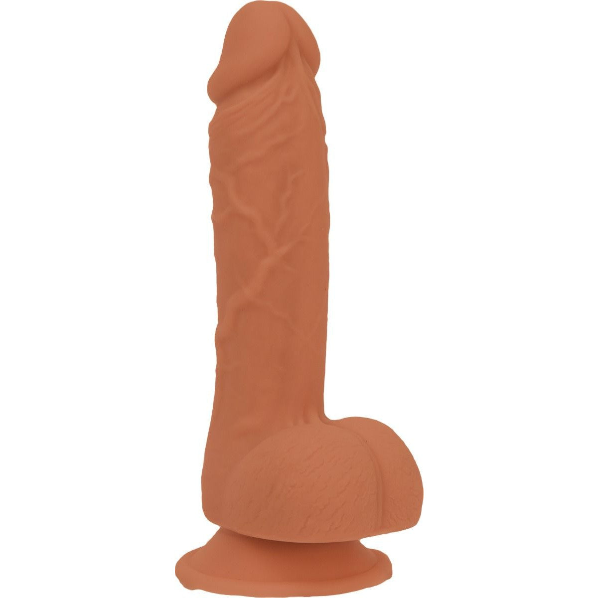 Addiction Steven 7.5" Silicone Dildo in Caramel Realistic Dildo - Tophatter Daily Deals