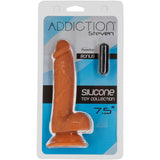 Addiction Steven 7.5" Silicone Dildo in Caramel Realistic Dildo - Tophatter Daily Deals