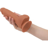 Addiction Steven 7.5" Silicone Dildo in Caramel Realistic Dildo - Tophatter Daily Deals