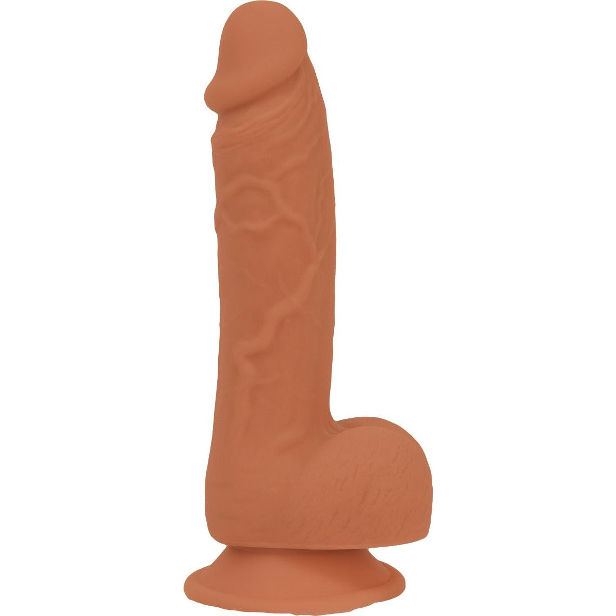 Addiction Steven 7.5" Silicone Dildo in Caramel Realistic Dildo - Tophatter Daily Deals