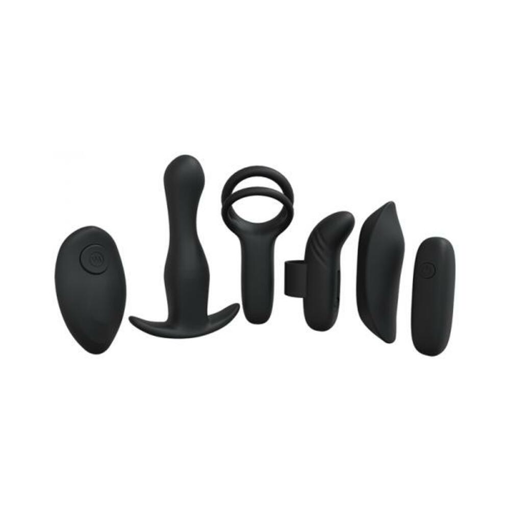 Loveline Supreme Weekend Kit Silicone Rechargeable Waterproof Black - Tophatter Daily Deals