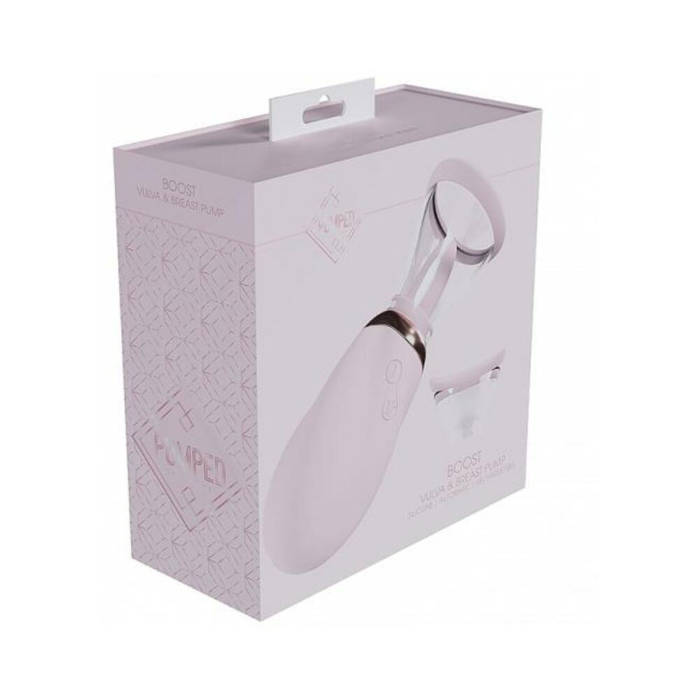 Pumped Boost Automatic Rechargeable Vulva & Breast Pump Pink - Tophatter Daily Deals