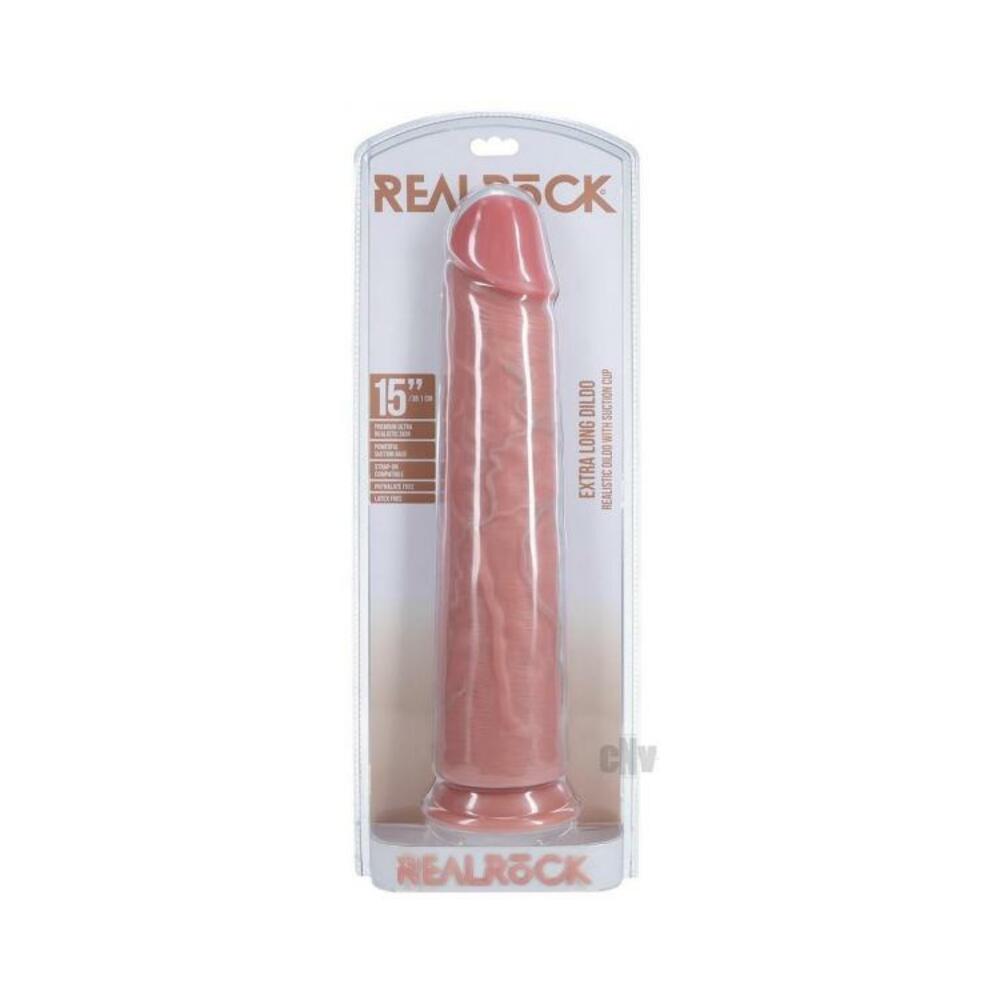 Realrock Xl Straight 15 Flesh - Tophatter Daily Deals