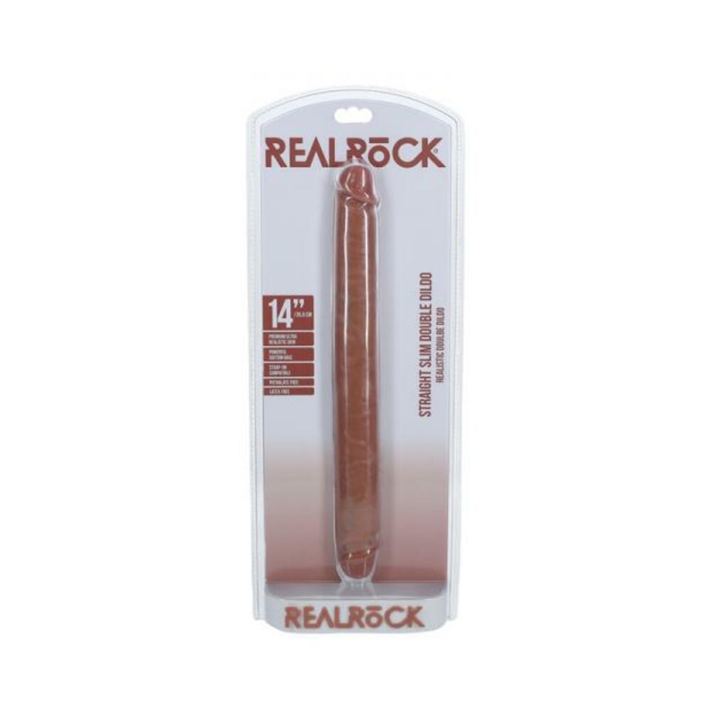 Realrock 14 In. Slim Double-ended Dong Tan - Tophatter Daily Deals