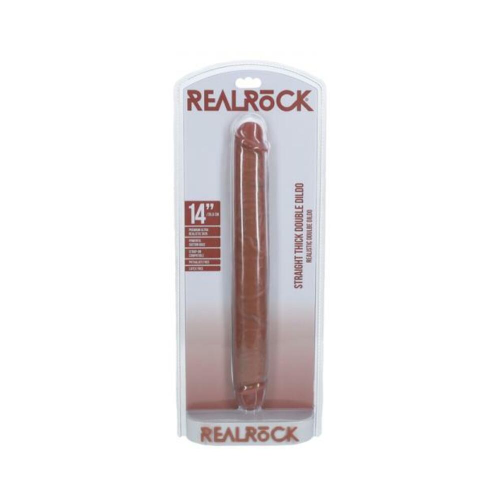 Realrock 14 In. Thick Double-ended Dong Tan - Tophatter Daily Deals