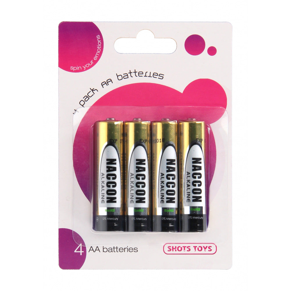 4 Pack AA Batteries - Tophatter Daily Deals