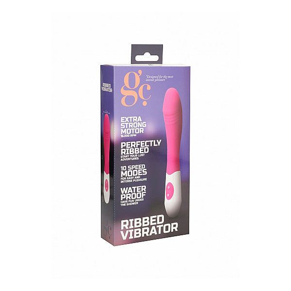 GC Ribbed Vibrator Pink - Tophatter Daily Deals