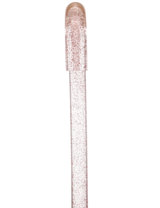 Rosé Shimmer Sparkle Cane: Pink Sparkles in Invisible Clear Shaft Clear Lucite Walking Canes - Tophatter Daily Deals