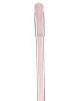 Pretty in Pink Lines Cane: Pink Lines in Invisible Clear Shaft Clear Lucite Walking Canes - Tophatter Daily Deals