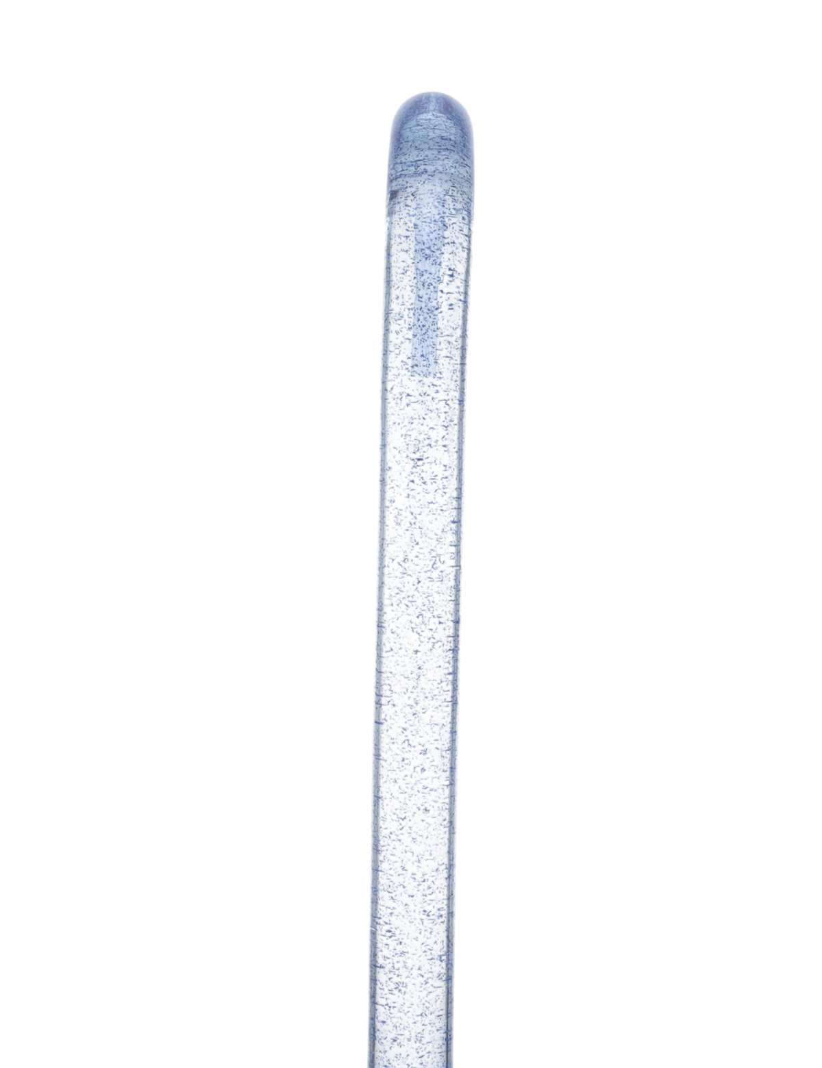 Blue Stardust Sparkle Cane: Blue Sparkles in Invisible Clear Shaft Clear Lucite Walking Canes - Tophatter Daily Deals