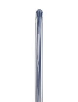 Denim Stripes Cane: Blue Lines in Invisible Clear Shaft Clear Lucite Walking Canes - Tophatter Daily Deals