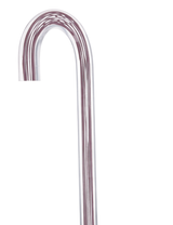 Mauvelous Glide Cane: Mauve Violet Lines in Invisible Clear Shaft Clear Lucite Walking Canes - Tophatter Daily Deals