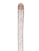Rosé Shimmer Sparkle Cane: Pink Sparkles in Invisible Clear Shaft Clear Lucite Walking Canes - Tophatter Daily Deals