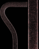 Rosé Shimmer Sparkle Cane: Pink Sparkles in Invisible Clear Shaft Clear Lucite Walking Canes - Tophatter Daily Deals