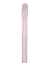 Pretty in Pink Lines Cane: Pink Lines in Invisible Clear Shaft Clear Lucite Walking Canes - Tophatter Daily Deals