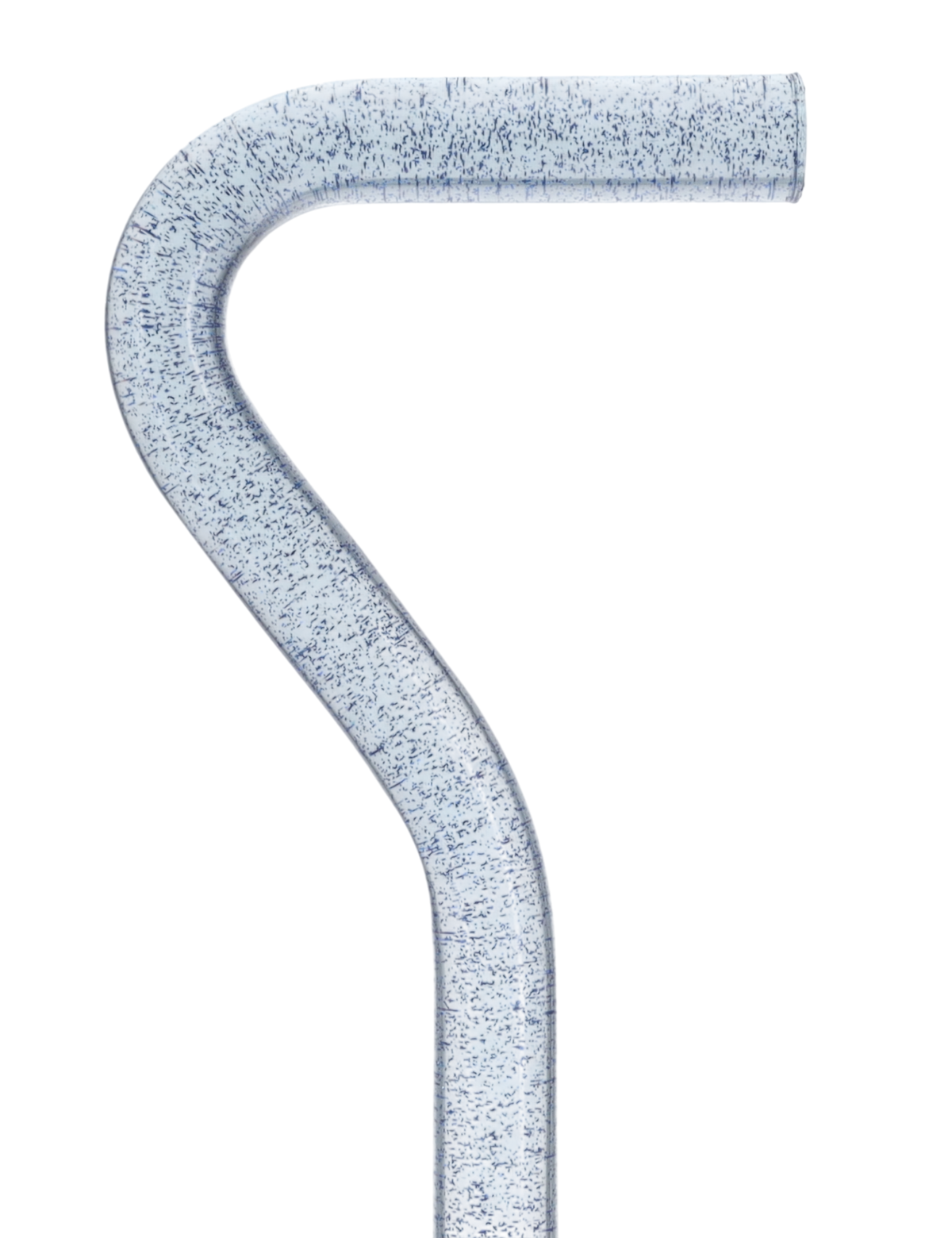 Blue Stardust Sparkle Cane: Blue Sparkles in Invisible Clear Shaft Clear Lucite Walking Canes - Tophatter Daily Deals