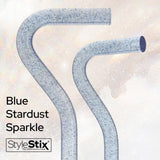 Blue Stardust Sparkle Cane: Blue Sparkles in Invisible Clear Shaft Clear Lucite Walking Canes - Tophatter Daily Deals