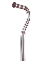 Mauvelous Glide Cane: Mauve Violet Lines in Invisible Clear Shaft Clear Lucite Walking Canes - Tophatter Daily Deals