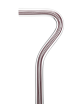 Mauvelous Glide Cane: Mauve Violet Lines in Invisible Clear Shaft Clear Lucite Walking Canes - Tophatter Daily Deals