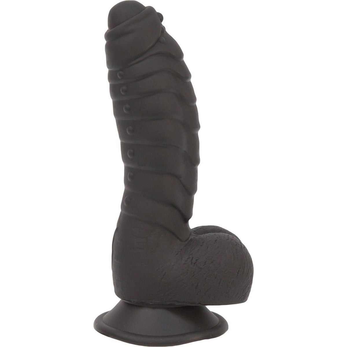 Addiction Ben 7" Silicone Dildo in Black Realistic Dildo - Tophatter Daily Deals