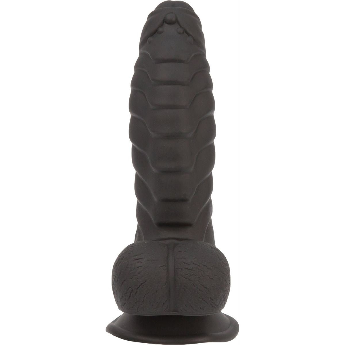 Addiction Ben 7" Silicone Dildo in Black Realistic Dildo - Tophatter Daily Deals