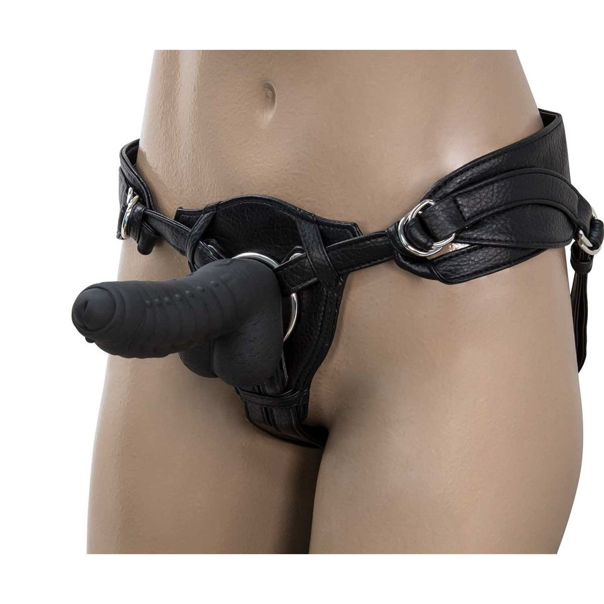 Addiction Ben 7" Silicone Dildo in Black Realistic Dildo - Tophatter Daily Deals