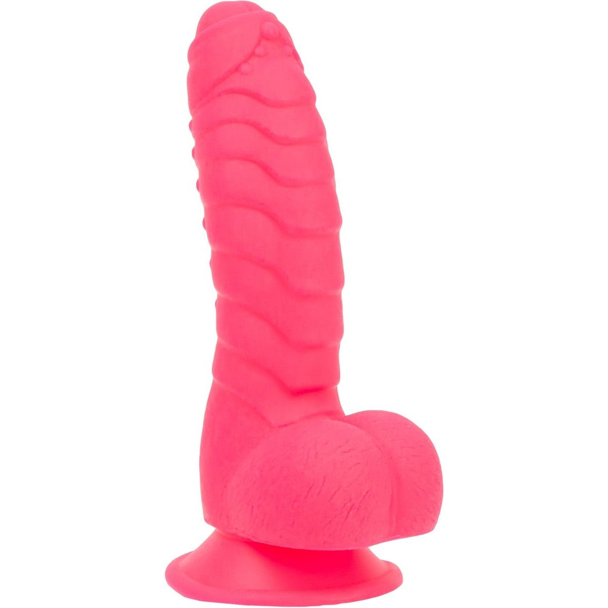Addiction Tom 7" Silicone Dildo in Pink Realistic Dildo - Tophatter Daily Deals