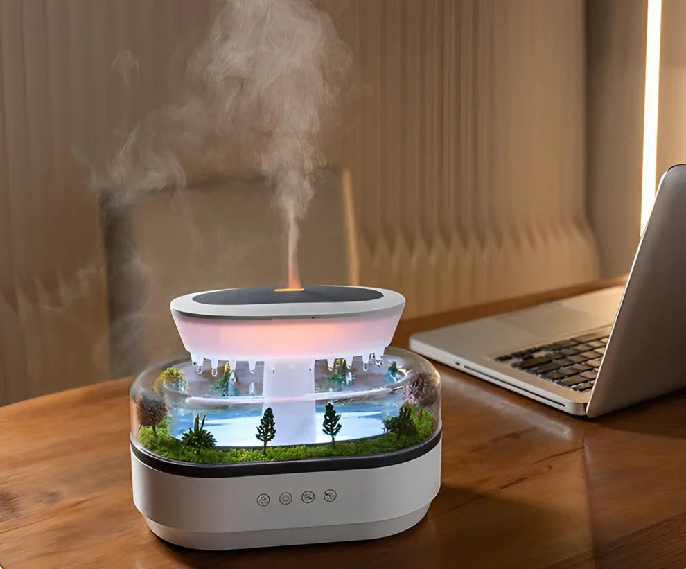 Rainfall Humidifier - Tophatter Daily Deals