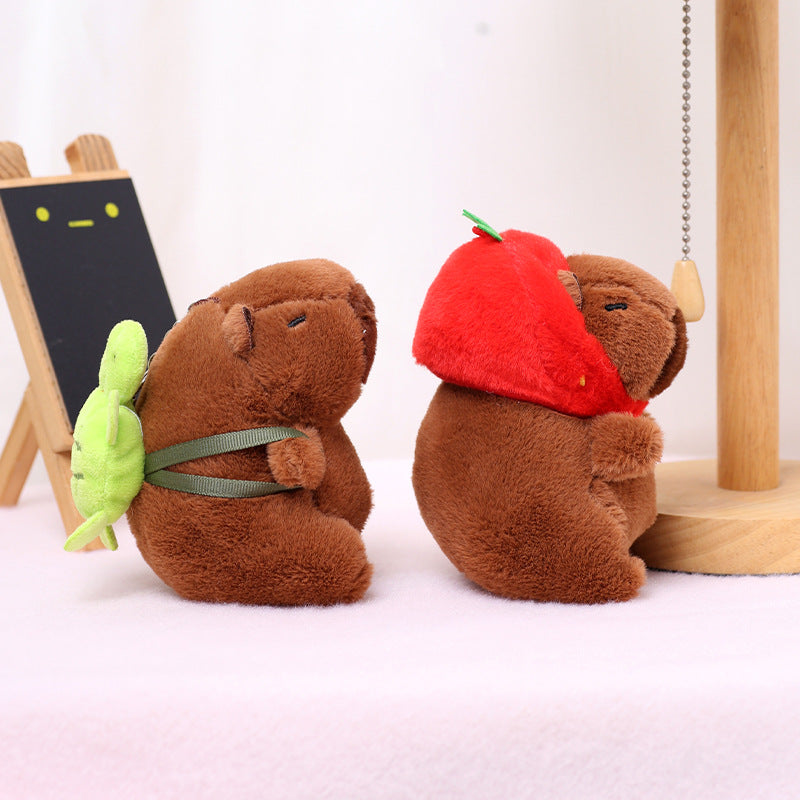 Kawaii Ragdoll™ Capybara Key Pendant Keychains - Tophatter Daily Deals