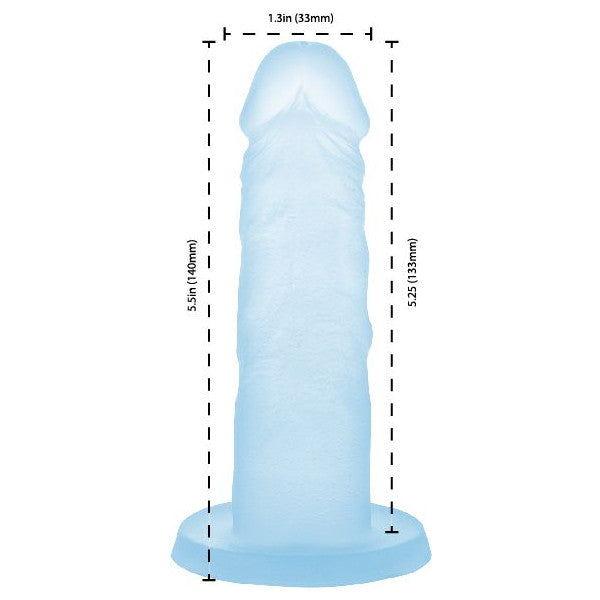 Cocktails by Addiction 5.5" Dildo in Blue Lagoon Dildo - Tophatter Daily Deals