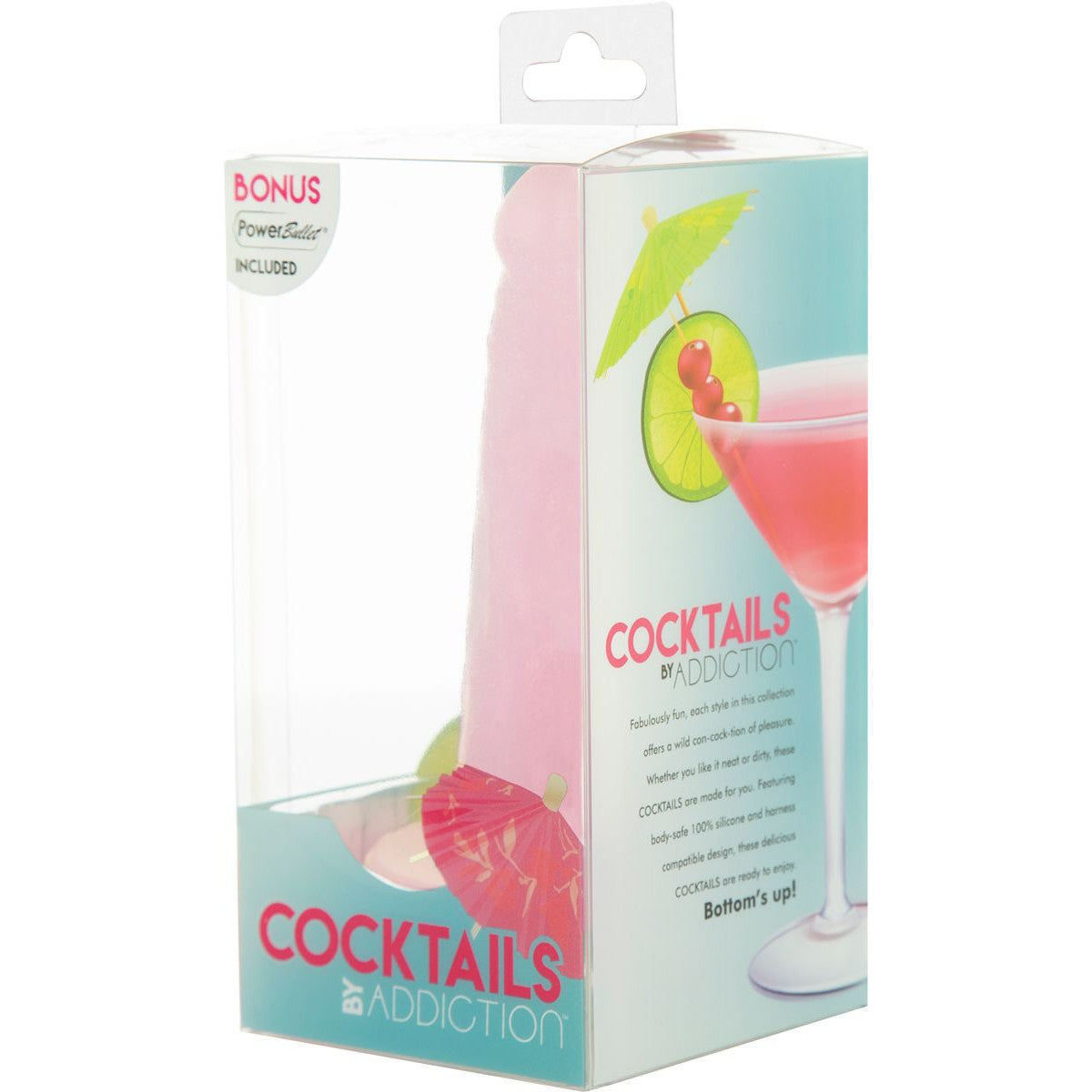 Cocktails by Addiction 5.5" Dildo in Purple Cosmo Dildo - Tophatter Daily Deals
