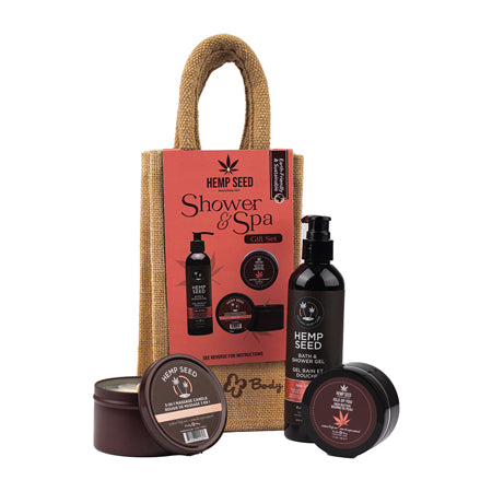 Hemp Seed Holiday Spa Gift Set Le - Tophatter Daily Deals