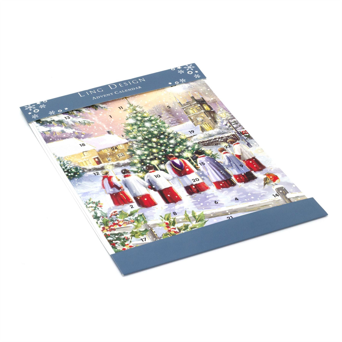 Morning Service Christmas Advent Calendar | Picture Advent Calendar - 34x25cm Advent Calendar - Tophatter Daily Deals