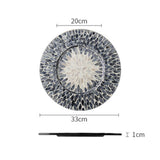 American Handmade Insulated Place Mat Shell Table Mat D 0 - Tophatter Daily Deals