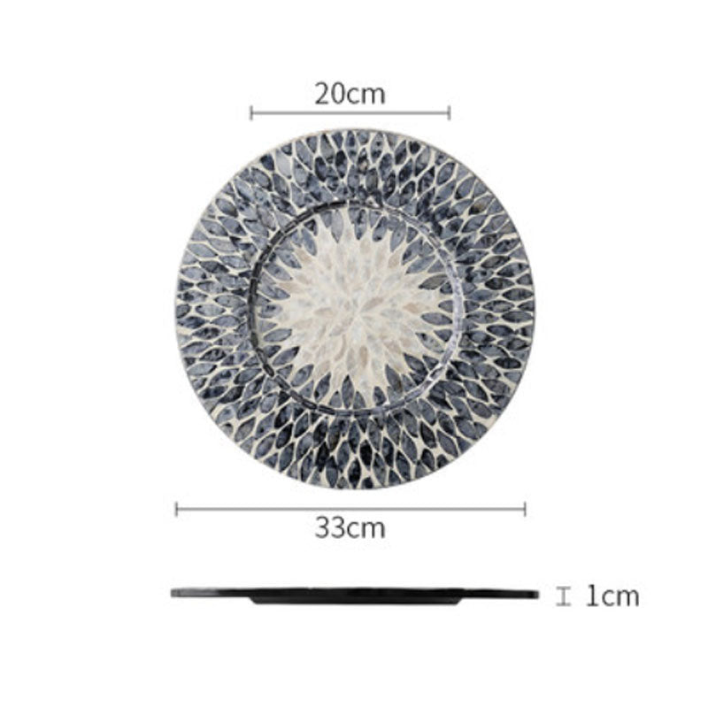 American Handmade Insulated Place Mat Shell Table Mat D 0 - Tophatter Daily Deals