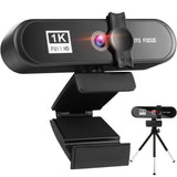 Beauty 4K Auto Focus Computer Camera Network USB Live Webcam 8802 1k 0 - Tophatter Daily Deals