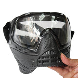 All Black Double Layer Elastic Band Paintball Protective Mask Full black Double elastic band antifog 0 - Tophatter Daily Deals