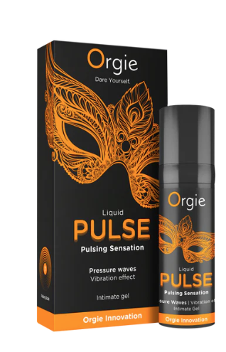 Orgie Liquid Pulse – Kissable Arousal Gel 15ml > Essentials > Womens Enhancers - Tophatter Daily Deals